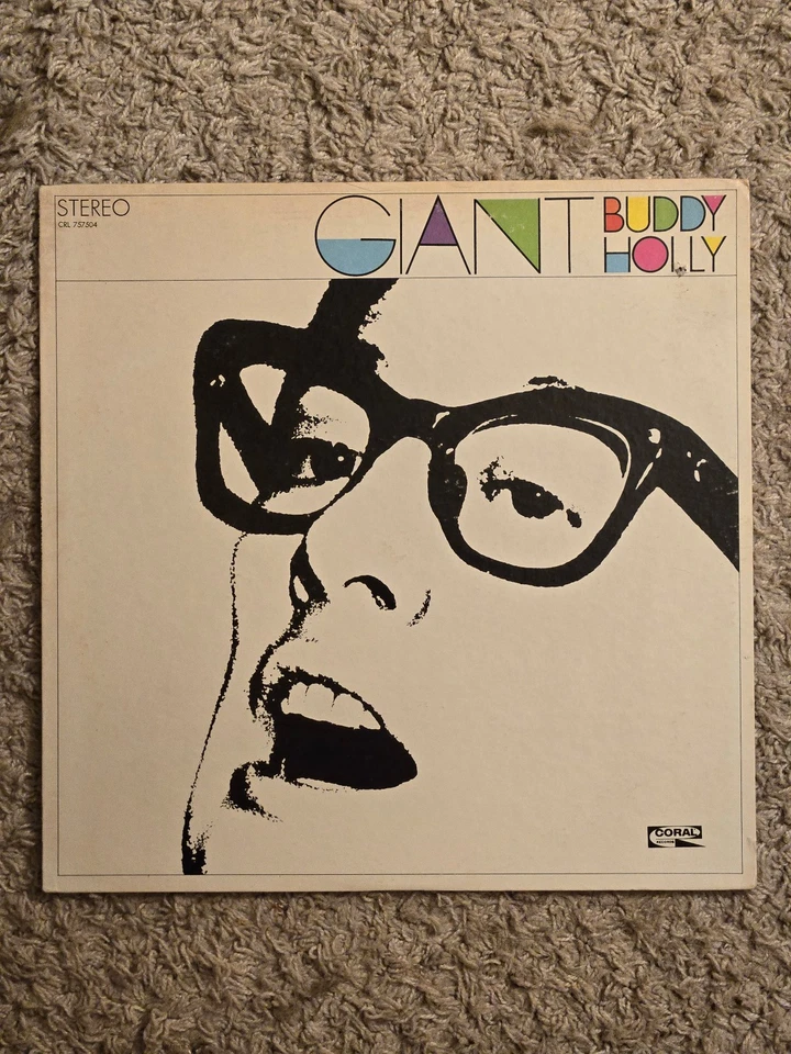 BUDDY HOLLY LP GIANT RARE 1969 YELLOW LABEL PROMO!!!! - Image 2 of 4