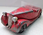 DINKY TOYS 38B SUNBEAM TALBOT Sports Car RED Vintage 1950'S