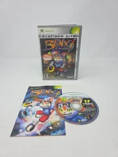 Blinx The Time Sweeper Microsoft Xbox Complete With Manual CIB Platinum Hits