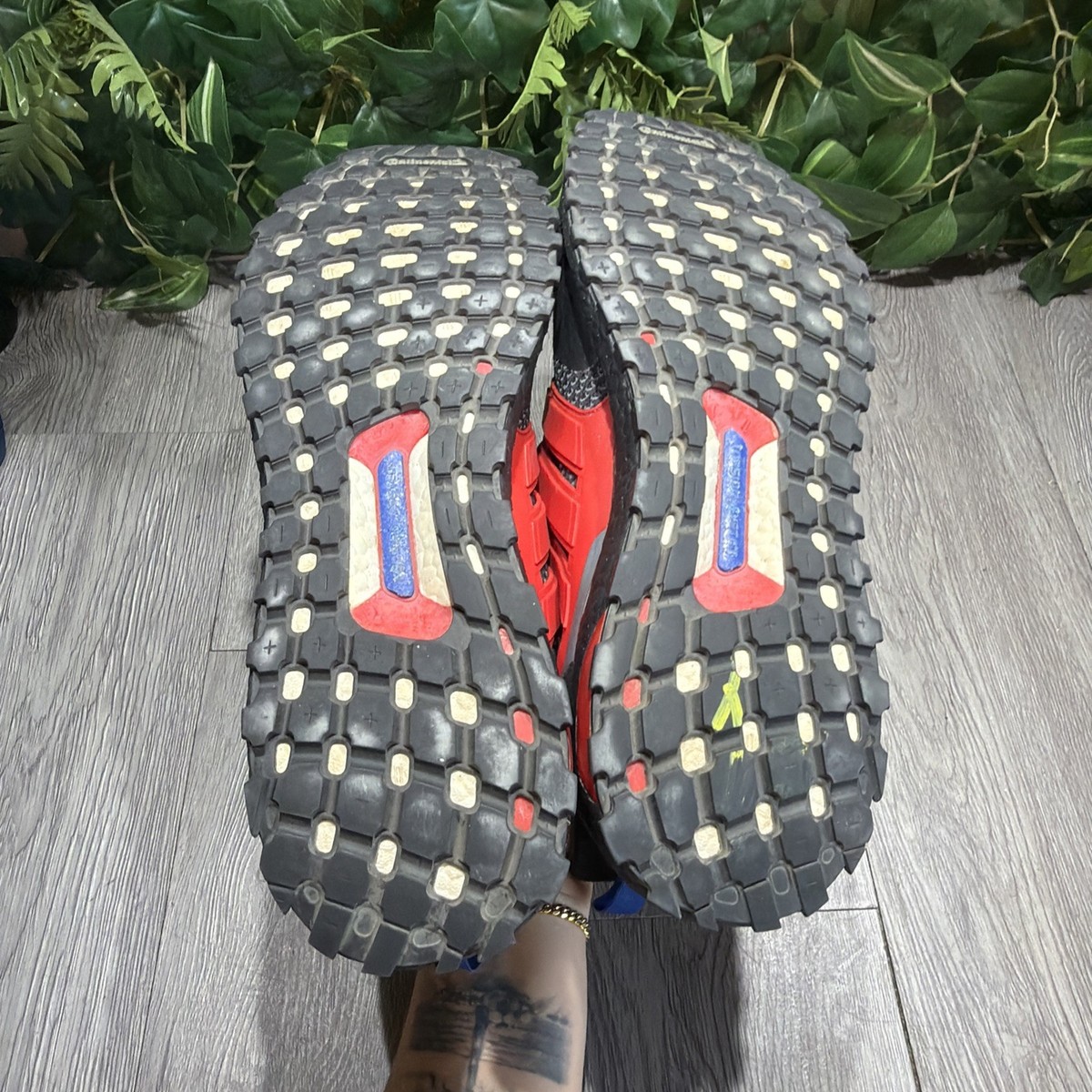 Adidas Ultraboost 1.0 ATR ID9641 Black Red Blue Men Size 14  display picture 1