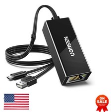 Micro USB Ethernet Adapter 100Mbps RJ45 For Fire TV Stick Chromecast Google
