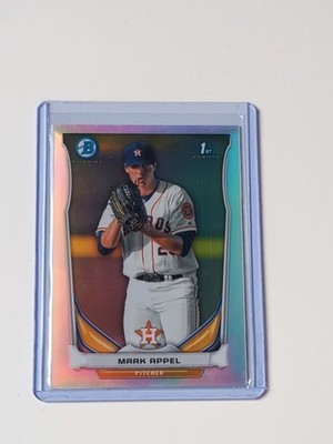 Topps Bowman Chrome 2014 Mark Appel Houston Astros 1st Refractor MLB /499