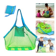 Mesh Extra Large Beach Bags and Totes - Holds Toys, Towels, Sand Away - For C...