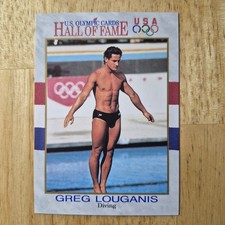 Greg Louganis | 1991 Impel U.S. Olympicards Hall of Fame #50 Diving