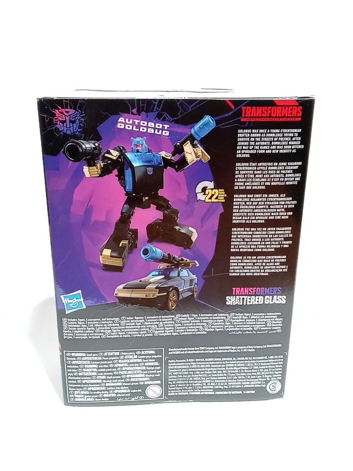 Transformers Shattered Glass Autobot Goldbug Takara Tomy New Sealed - Image 3 of 4