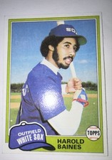 1981 Topps - Harold Baines #347 (RC)