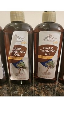 10 Studio selection DARK TANNING OILS Sprays , 8 fl.oz.each.