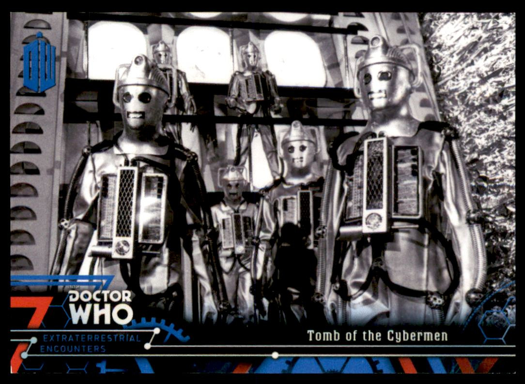 2016 Doctor Who Extraterrestrial Encounters Blue #54 Tomb of the Cybermen /99