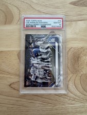 PSA 10 LOS ANGELES DODGERS WORLD SERIES CHAMPIONS #15 2025 TOPPS NOW