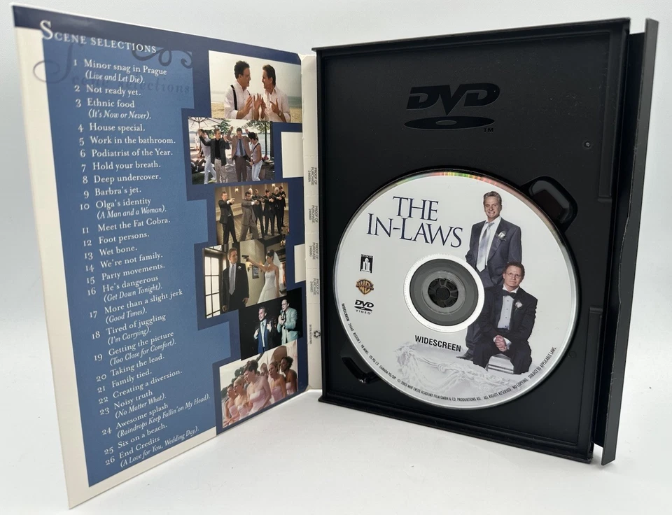 The In-Laws DVD Widescreen Michael Douglas Albert Brooks Ryan Reynolds 2003 - Image 3 of 3