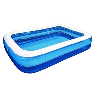 Giant Inflatable Kiddie Pool Family And Kids Inflatable Rectangular Pool 10 Feet