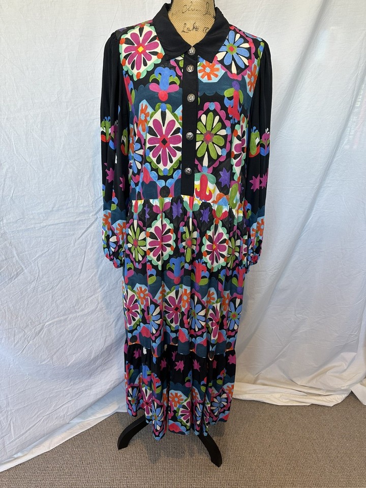 Gorman EUC Stunning Shirt Dress Size 16