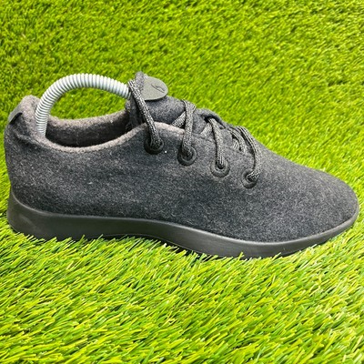 Allbirds Wool Runners Mens Size 9 Black Athletic Running Walking Shoes Sneakers
