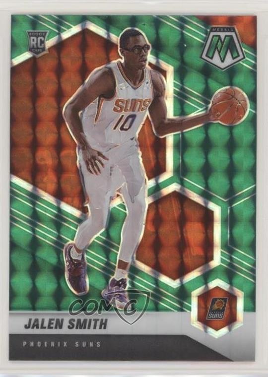 2020-21 Panini Mosaic Rookie Green Mosaic Prizm Jalen Smith #228 0o6v
