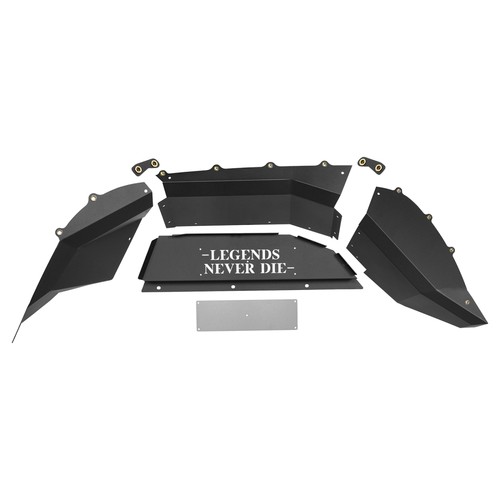 Hooke Road Legend Black Rear Inner Fender Liners Fit 20-25 Jeep Gladiator JT - Picture 9 of 15
