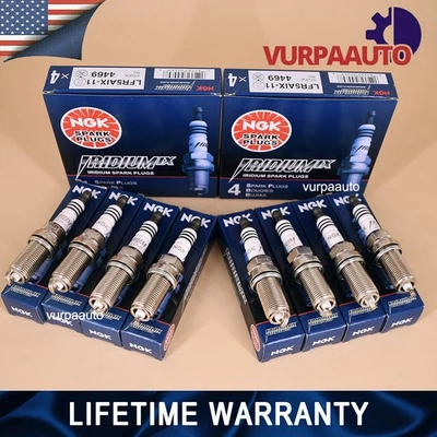 8PCS NGK 4469 Iridium IX Spark Plugs For 2011-2017 Ram 1500 5.7L V8 LFR5AIX-11 - Image 1 of 4
