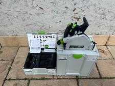 Festool TSC 55 KEB 18v 36v Cordless Plunge Cut Circular Saw 2 x 5.0Ah Batteries