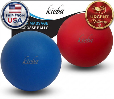 Massage Lacrosse Balls for Myofascial Release, Trigger Point Therapy, Knots Yoga