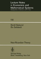 B. NäSlund (U. A.) | Neo-Ricardian Theory | Taschenbuch | Englisch (1978) | Vi
