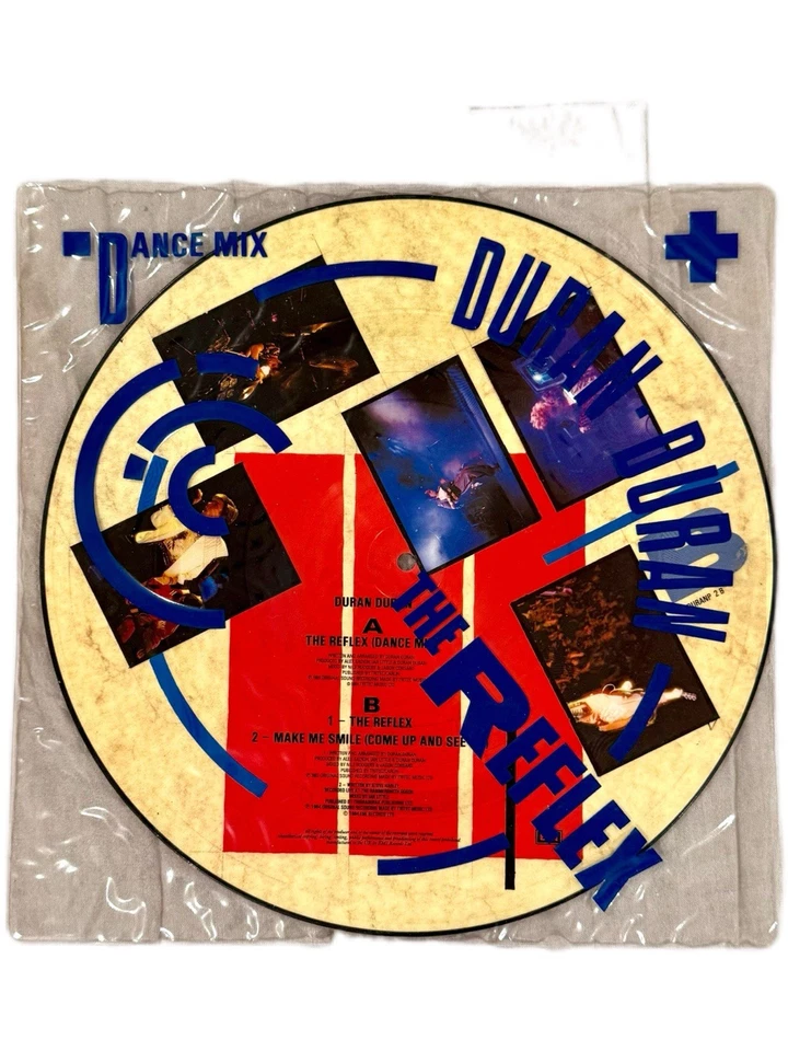 Duran Duran – The Reflex Dance Mix 12” Picture Disc Vinyl 1984 EMI Rare 80s - Image 2 of 4