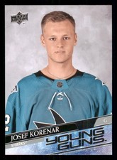 2020-21 Upper Deck #715 Josef Korenar Young Guns RC
