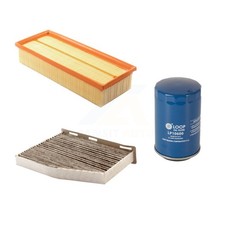 Air Cabin Engine Oil Filters (3 Total) Kit For Volkswagen Jetta Tiguan