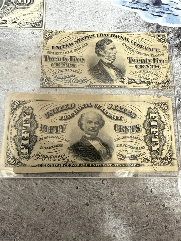 Counterfeit Detector Fractional Currency Note From Bill Heath's Dectector - Image 3 of 4