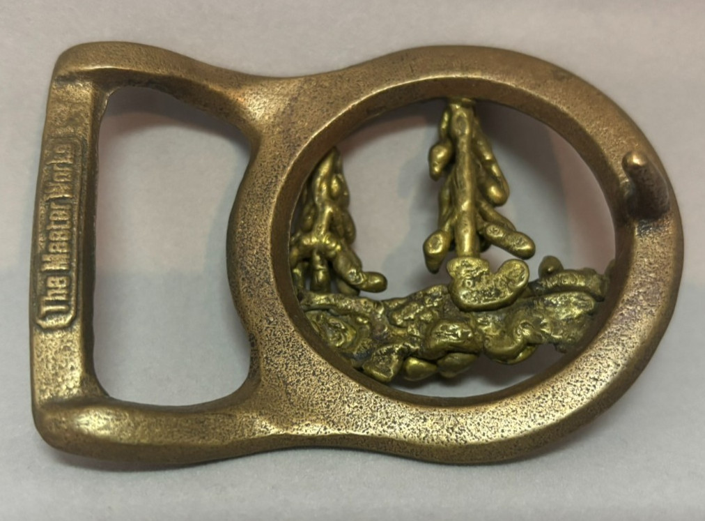 Solid Brass Abstract Trees The Master Works Vinta… - image 2