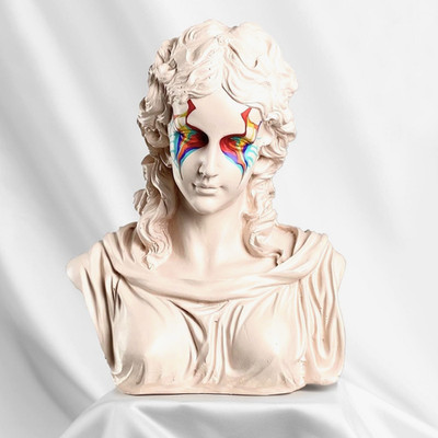Handgefertigte Pop Art Hera Skulptur, große griechische römische Mythologie...