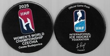 Eishockey Puck  GAME PUCK  DAMEN WM 2025 TSCH...