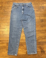 VTG  90s Lee Denim Riders- Size 12- Relaxed High Rise Mom Jeans UNION MADE