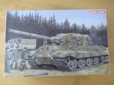 Dragon #6493, Jagdtiger Porsche production type w/Zimmerit, 1:35