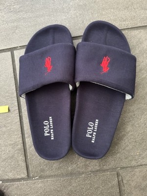 Polo by Ralph Lauren Navy Blue Slide Sandals s-l400.jpg main image 3
