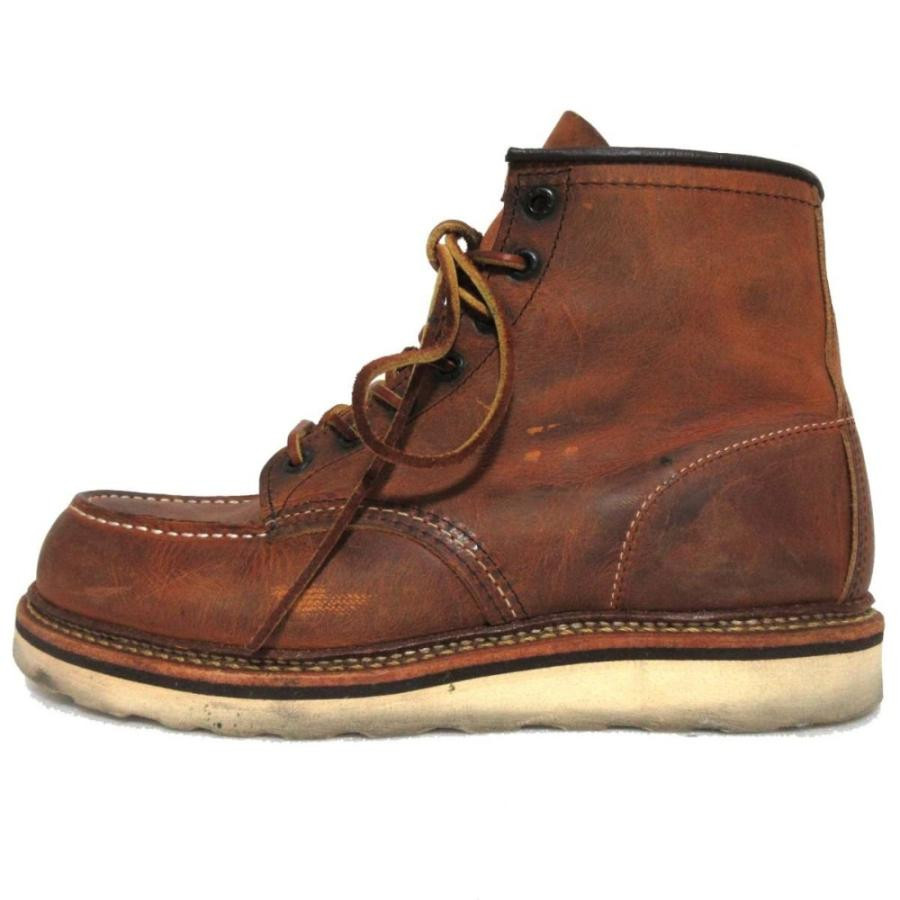 Red Wing Boots 1907 6INCH CLASSIC MOC US:8.5D Leather Brown Red Wing Boots 1907 6INCH CLASSIC MOC US:8.5D Leather Brown