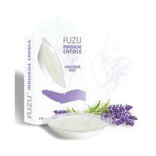 FUZU Massage Candle Lavender Mist, 4 oz