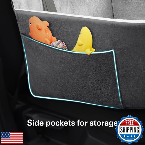 ONE PIX Dog Car Seat for Small Medium Dog, Pet Car Seat with 6 Inches Higher - Picture 5 of 5