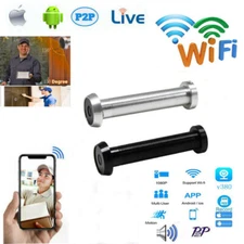 WIFI Wireless HD IP Door Peephole Camera Motion Detect Recording For Smartphone