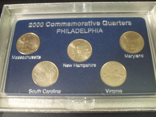 50 States Commemorative Quarters - Philadelphia Mint - 2000 - Picture 2 of 2
