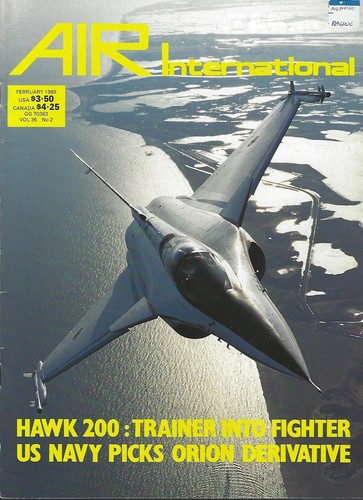 AIR INTERNATIONAL magazine (UK) Complete Vol 36 & 37 issues 1989 (12 issues) - Foto 2 di 12