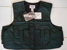 Medium-Short Elbeco Body Shield External Vest Carrier V3117B, Spruce Green, New