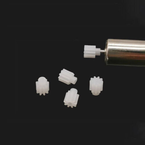 9 Tooth Module 0.3 Plastic Pinion Gear for 1mm Shaft Motor Toy RC Car Model DIY - Picture 3 of 7