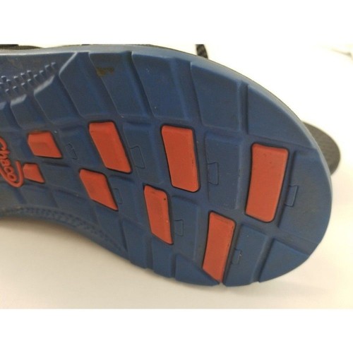 Sandalias Chaco Talla 2 Unisex Niños ZX1 Ecotread Abrigo Cerúleo Tiras Multicolor - Imagen 10 de 12