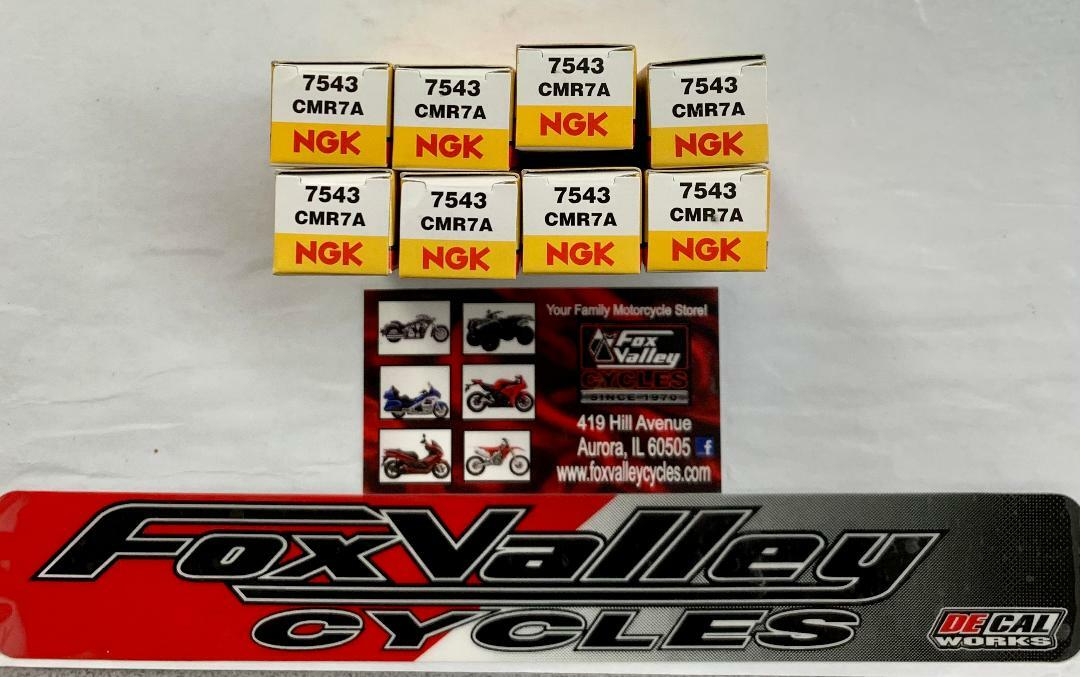 NGK CMR7A SPARK PLUGS LOT OF 8