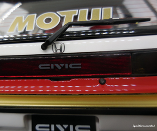 ignition model IG3123 1/18 Honda CIVIC EF9 SiR White / Red ignition model IG3123 1/18 Honda CIVIC EF9 SiR White / Red