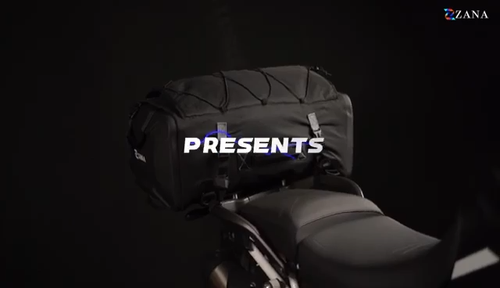 "BREEZER TAIL BAG WATERPROOF 50 LTR" FIT FOR R.E HIMALAYAN 411 & SCRAM 411 - Video 1 of 1
