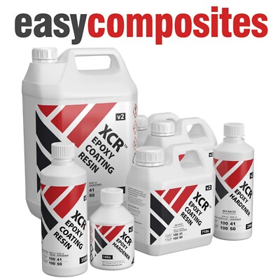 X R Resin XCR Epoxy Coating Resin Extreme Performance for Carbon Fibre Skinning ...