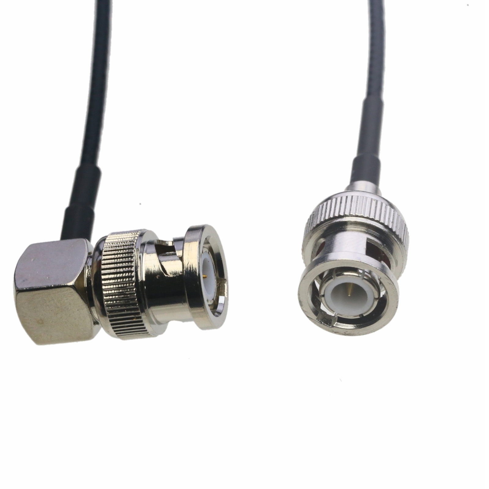 RF Cable BNC male ST to right angle RG316 6