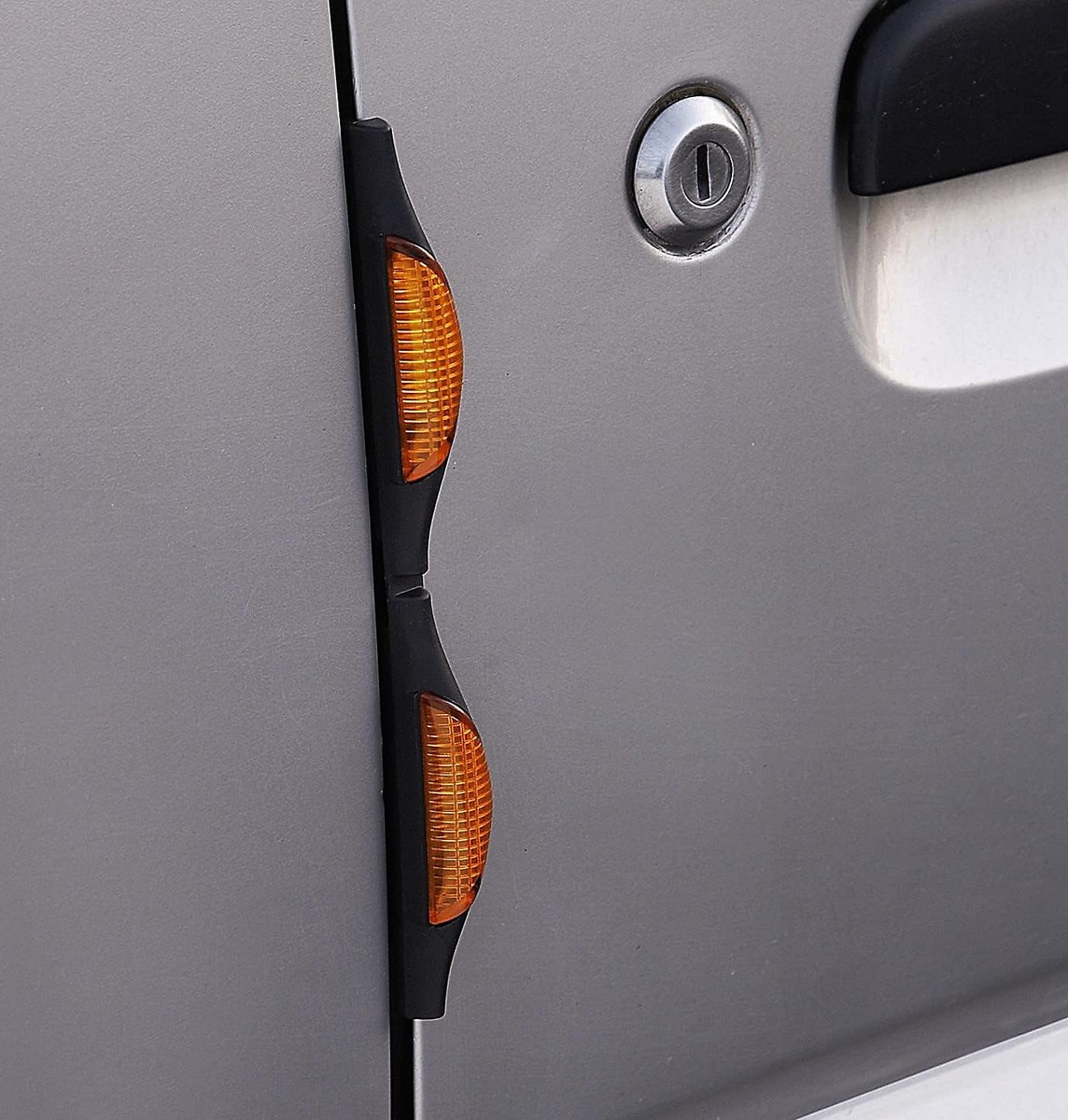 Paracolpi Portiere Auto - 2 Pezzi Blu Con Catarifrangenti - Protezione Da Urto E Graffi - THAPNCOW - Foto 7