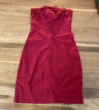Mirrors Red Strapless Bodycon Dress - Size Small