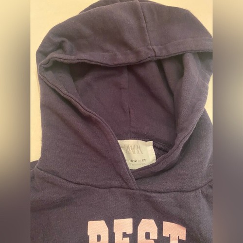 Zara Girls Hoodie New York Best Cities Around You Size 11/12 - Picture 6 of 9